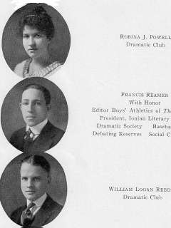 1916 Pittsburgh PA Peabody High School Yearbook~WWI~++  