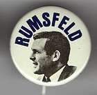 1970s pin very Young Donald RUMSFELD Congressman Secretary Defense