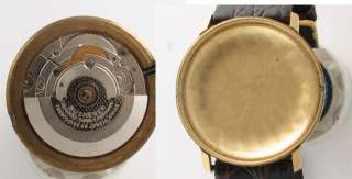 Mint 18K Gold Bucherer Retro Dress Wrist Watch 1969  