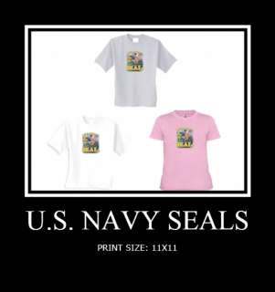 NAVY SEALS USA GIFT T SHIRT PATRIOTIC MILITARY WO  