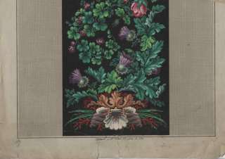 ANTIQUE BERLIN WOOLWORK HAND PAINTED EMBROIDERY PATTERN  