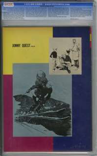 JONNY QUEST #1 (1964) CGC VF/NM 9.0 OW Pgs FILE COPY  