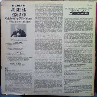   jubilee record violin LP VG VSD 2048 2nd Press Orange Label  