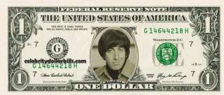 BIG BANG THEORY HOWARD WOLOWITZ CELEBRITY DOLLAR BILL MINT US CURRENCY 