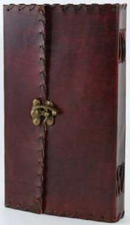 Large 1842 Poetry Leather Bound Book of Shadows  