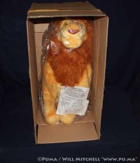 The Lion King   HUGE 34 Jumbo Mufasa plush stuffed toy NWT 