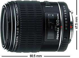 Pentax SMC P D FA 100mm / f2,8 Objektiv für Pentax  Kamera 