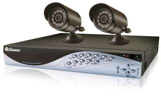 Swann DVR4 1160 4 Channel 500GB CCTV Network DVR with 2 Cameras 