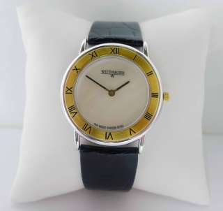 Wittnauer SW8000 SWISS 9782 Mens watch Mother of Pearl Face  