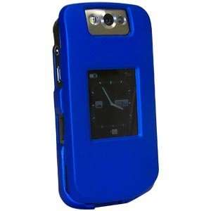  High Quality New Amzer Rubberized Blue Snap Crystal Hard 