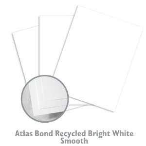  Atlas Bond Recycled Bright White Paper   5000/Carton 