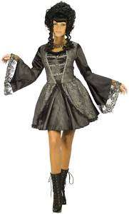 Ladies Gothic Victorian VAMPIRE fancy dress costume 2sz  