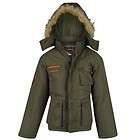 Boys Airwalk Class Parka Parkah coat rrp £49.99 bargai