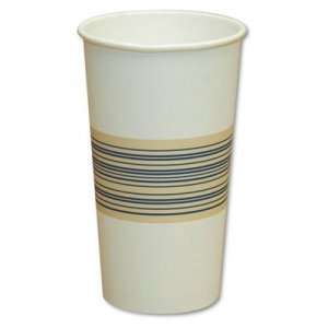  Boardwalk Paper Hot Cups, 8 oz, Blue/TanBWK 8HOTCUP 
