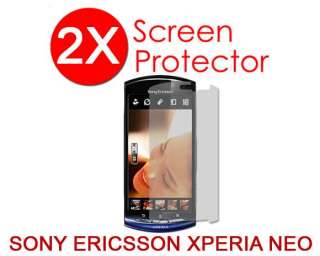 2X LCD SCREEN PROTECTOR FOR SONY ERICSSON XPERIA NEO  