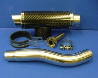   07 08 09 10 CARBON MOTO GP EXHAUST CAN, LINK PIPE & DB KILLER  
