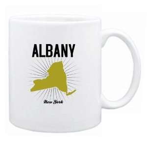   Albany Usa State   Star Light  New York Mug Usa City