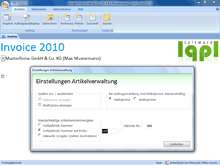 lqpl Invoice 2010 / Rechnungsprogramm Rechnung Software  