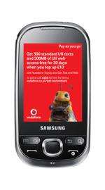 Samsung Galaxy Europa GT I5500 On Vodafone PAYG Phone 5055015230237 