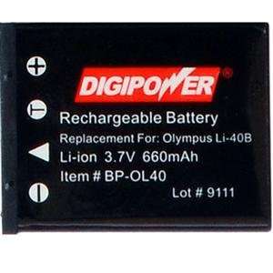  DigiPower, Replacement Btry Olympus Li40B (Catalog 
