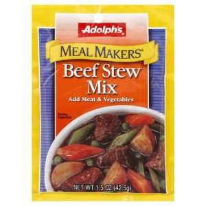 Adolphs Seasoning Mix Beef Stew Grocery & Gourmet Food