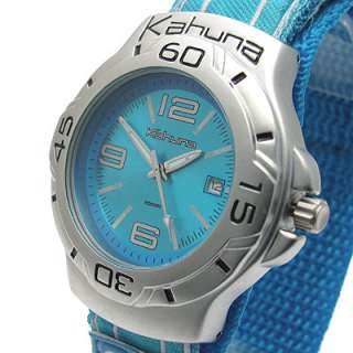 Excellent mens watch by Kahuna, in the trademark Kahuna pouch
