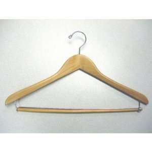  100/Gemini Concave Suit Hangers With Locking Bar in 