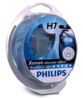   AMPOULES H7 PHILIPS XENON ULTIMATE EFFECT ULTRA BLUE VI