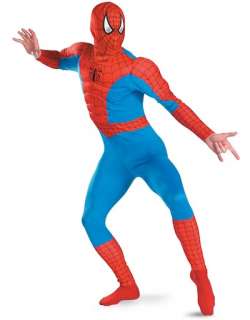 Costume Spiderman Deluxe Marvel Uomo Ragno Rosso Taglia Unica  