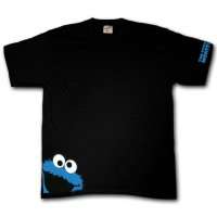 Cookie Monster Sesame Street Retro T Shirt Adult & Kids  