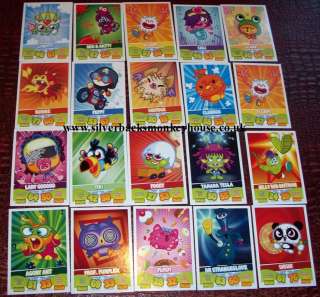 Moshi Monsters Mash Up   25 Different Base Cards.  