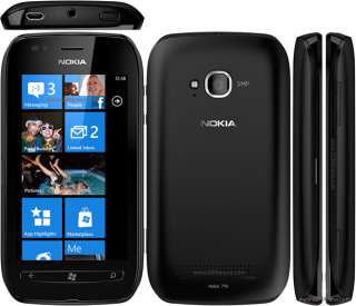 BRAND NEW Nokia Lumia 710   8GB   Black (Unlocked) Smartphone 