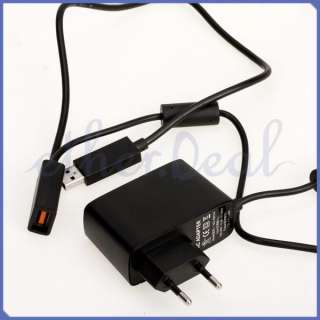 Netzteil adapter Ladegerät USB Kabel für Microsoft Xbox 360 Kinect 