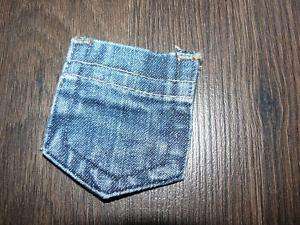   PETITE PIECE/POCHE pour réparer jeans/pantalon 5.5x6 cm