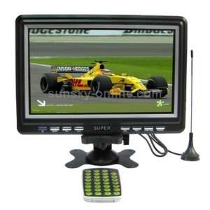 MONITOR TV LCD 9,8 POLLICI TV TUNER DIGITALE VIDEO DiVX  