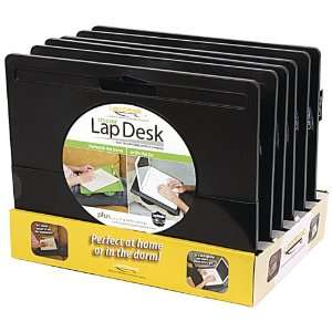  New LAPGEAR 45019 STUDENT LAPDESK WITH SHELF TRAY (BLACK 