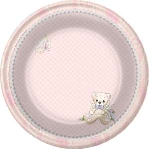 Precious Moments Baby Girl Dessert Plates, 82550 