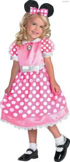 Clubhouse Minnie Mouse (Pink) Toddler/Child Costume 