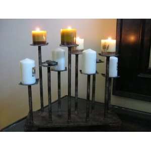  10 TIER METAL CANDLE HOLDER