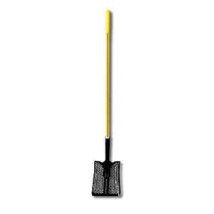 Nupla 72022 Square Point Mud Shovel with Heavy Duty Hollow Back Blade 