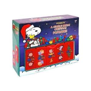 Peanuts A Charlie Brown Christmas Dominoes  Toys & Games  