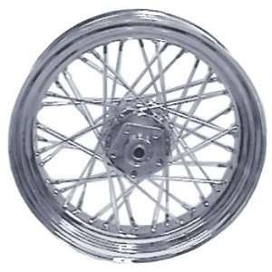   40 Spoke Chrome 16 X 3 Rear Wheel For Harley Davidson Automotive