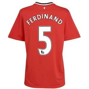  Ferdinand Manchester United Soccer Jersey Football Shirt 