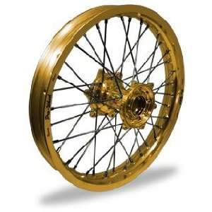Pro Wheel Pro Wheel 2.15x18 MX Rear Wheel   Gold Rim/Gold Hub , Color 