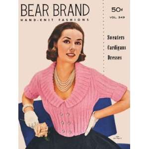  Bear Brand Hand knit Fashions; Sweaters, Cardigans 