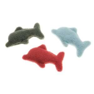   West Paw Design Dolphin Squeak Toy for Dogs, Emberglow
