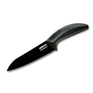  Chefs Knife, 6.13 in. Black Ceramic Blade, Ergonomic 
