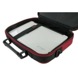   12.1 Laptop Netbook Carrying Bag Case (Classic Series   Red / Black