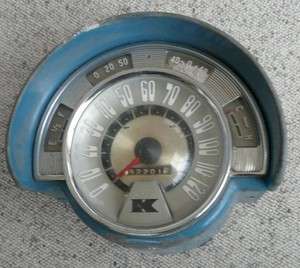 1951 Kaiser Speedometer And Gauge Assembly  
