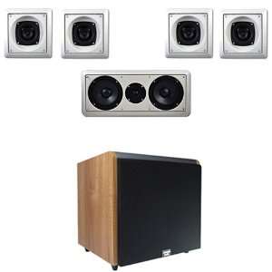   Sound Speakers w/Center Channel/15 Powered Subwoofer Electronics